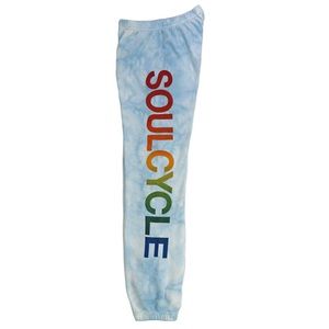 RARE AVIATOR NATION X SOULCYCLE TIE DYE SWEATPANTS